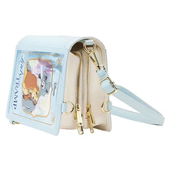 Loungefly - Lady and the Tramp - Book Convertible Crossbody