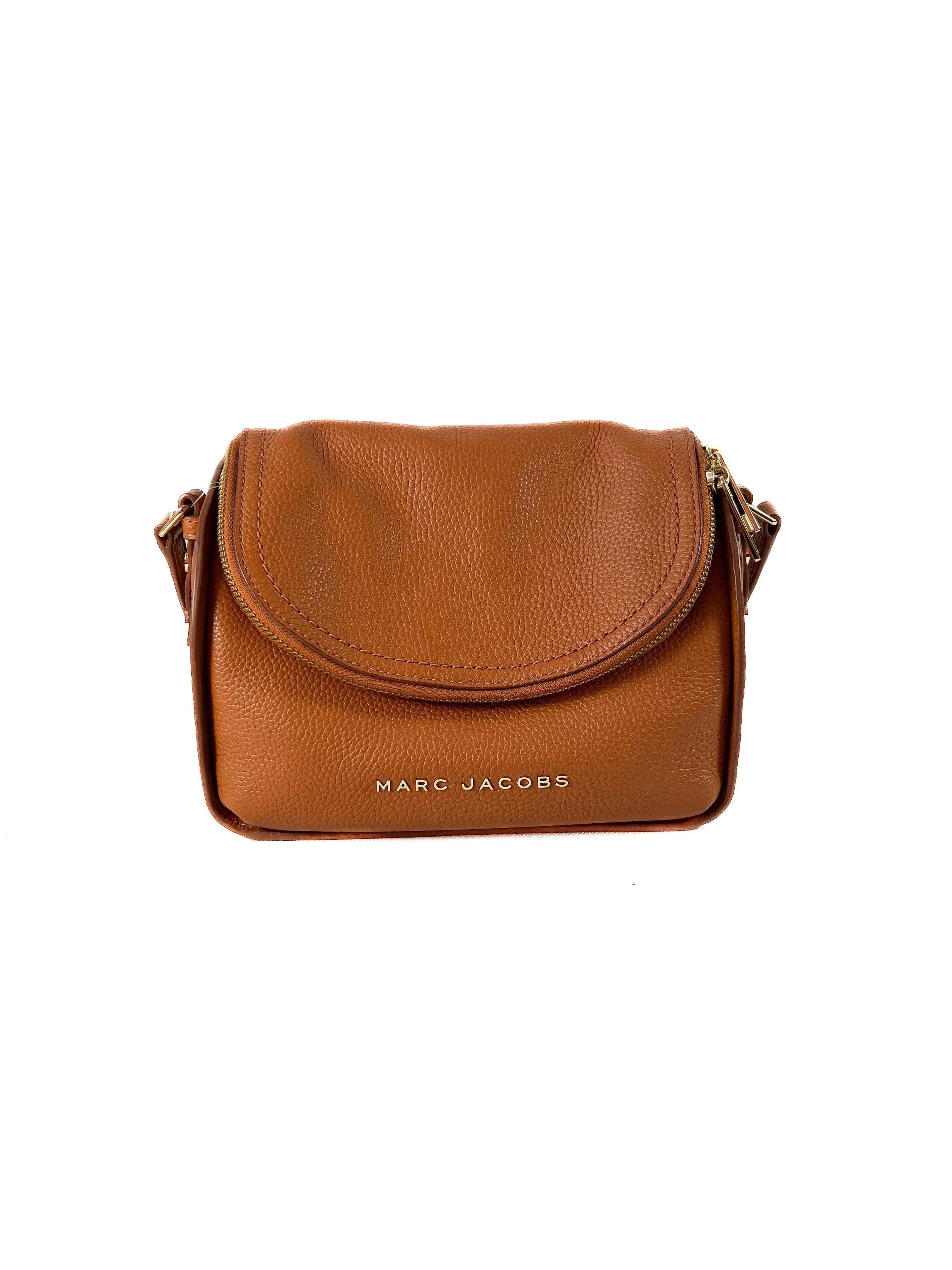 Marc Jacobs brown leather satchel