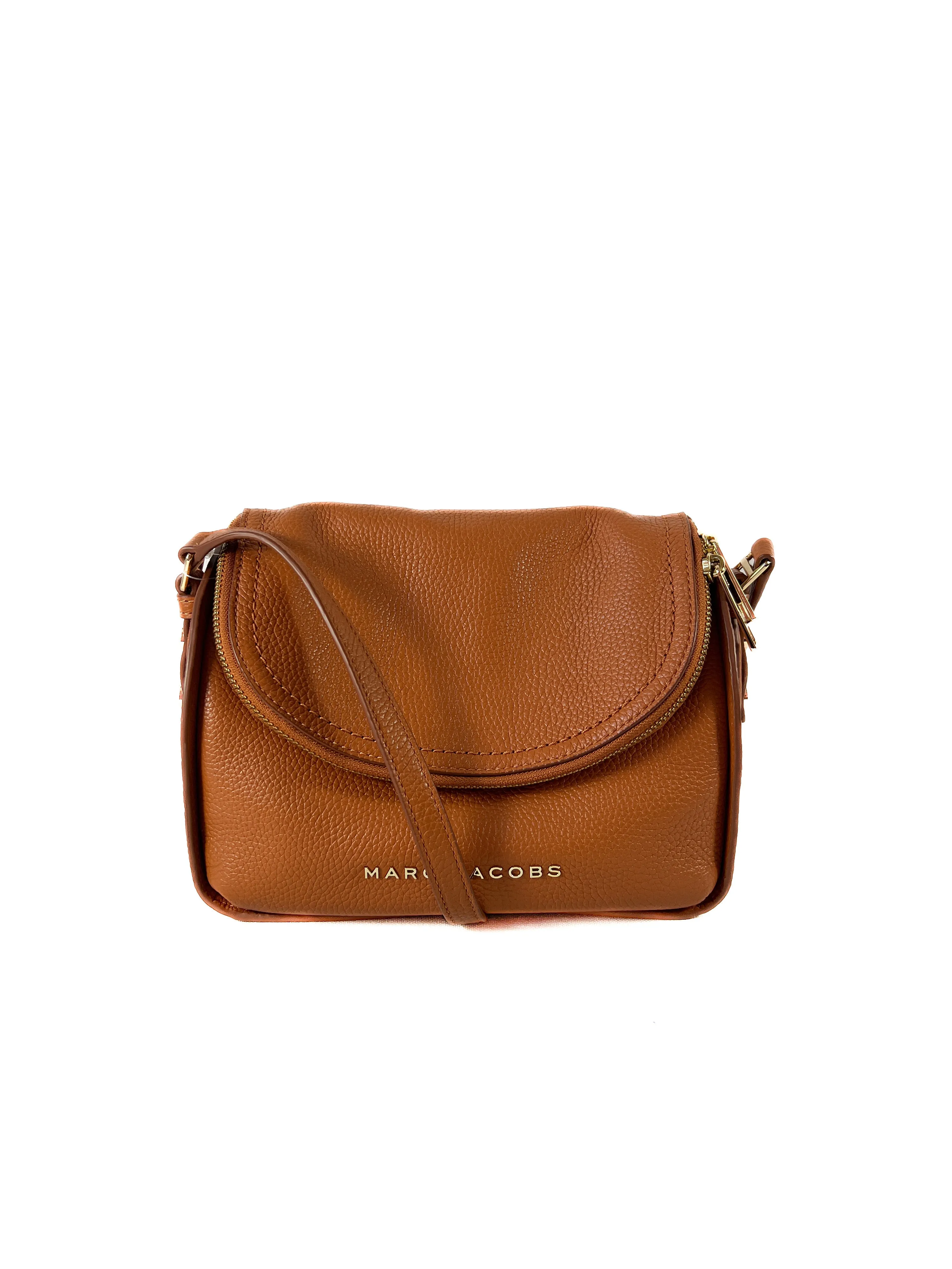 Marc Jacobs brown leather satchel