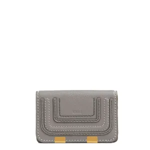 Marcie Flap Card Holder, Grey