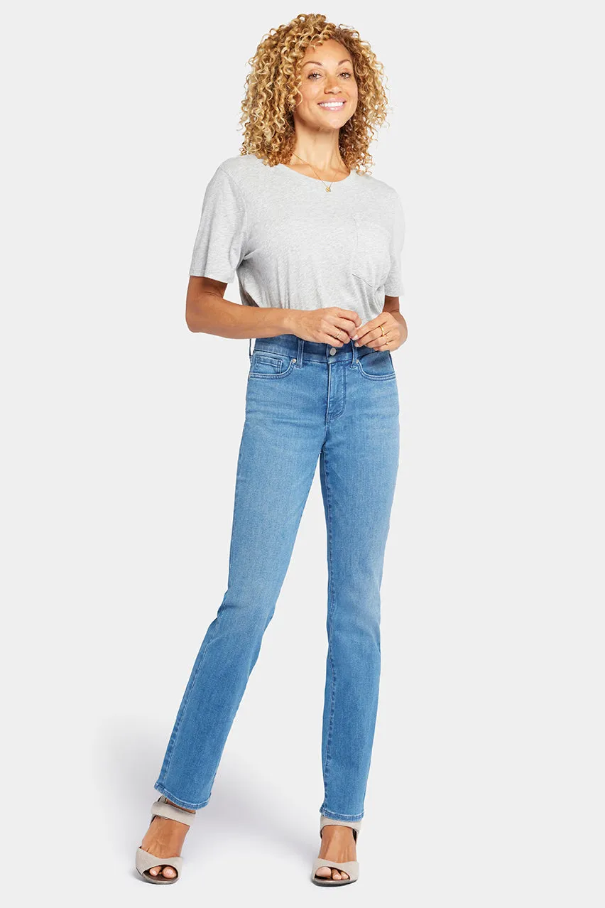 Marilyn Straight Jeans Mediumblauw Waist-Match™  Denim | Stunning