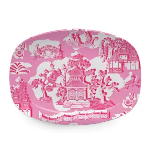 Mariposa - Platter - Chinoiserie Pink