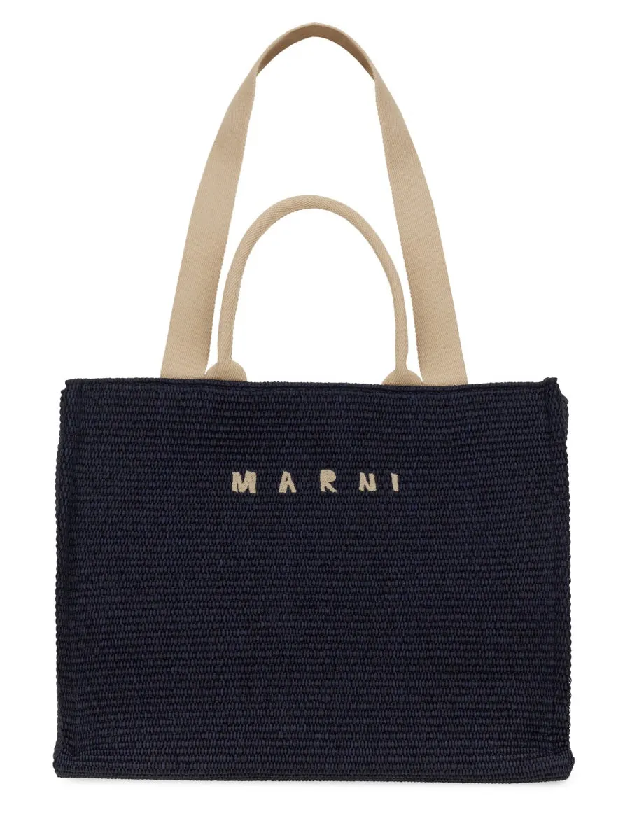 Marni Men Shopping Bag With Logo