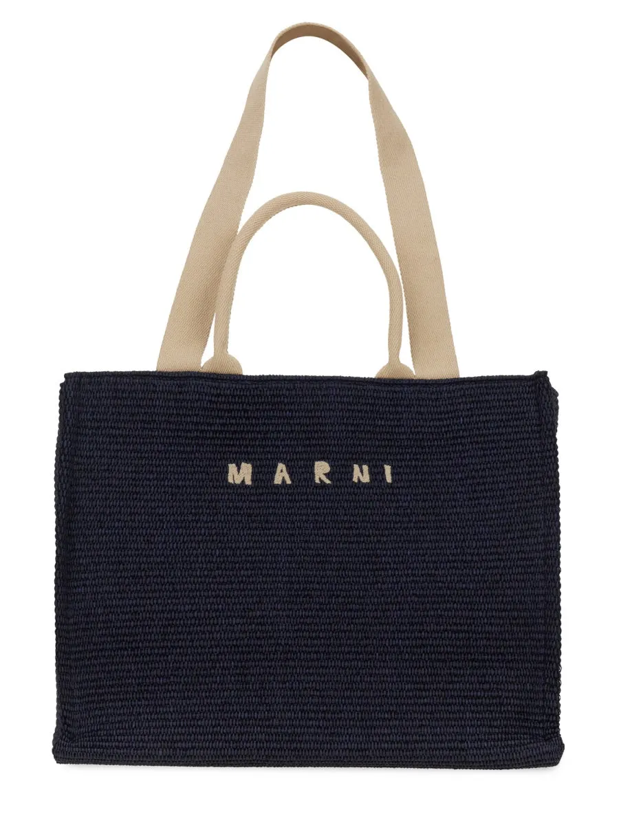 Marni Men Shopping Bag With Logo