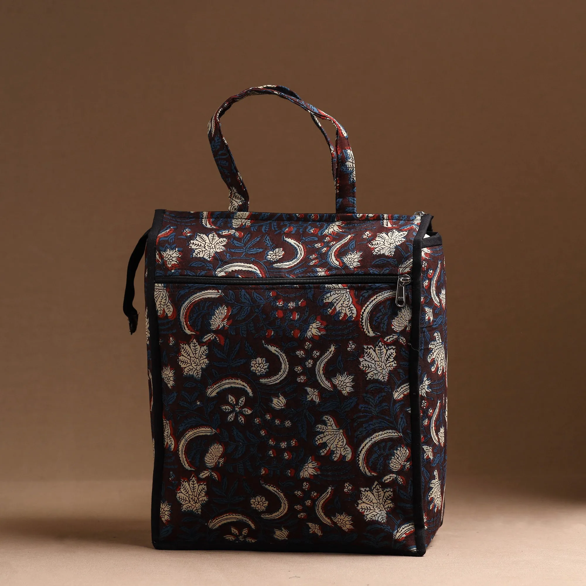 Maroon - Handcrafted Cotton Shopping Bag 02