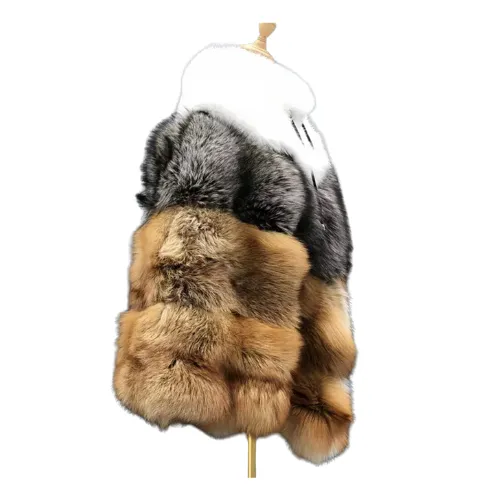 Melody Chic - Fox Fur Poncho