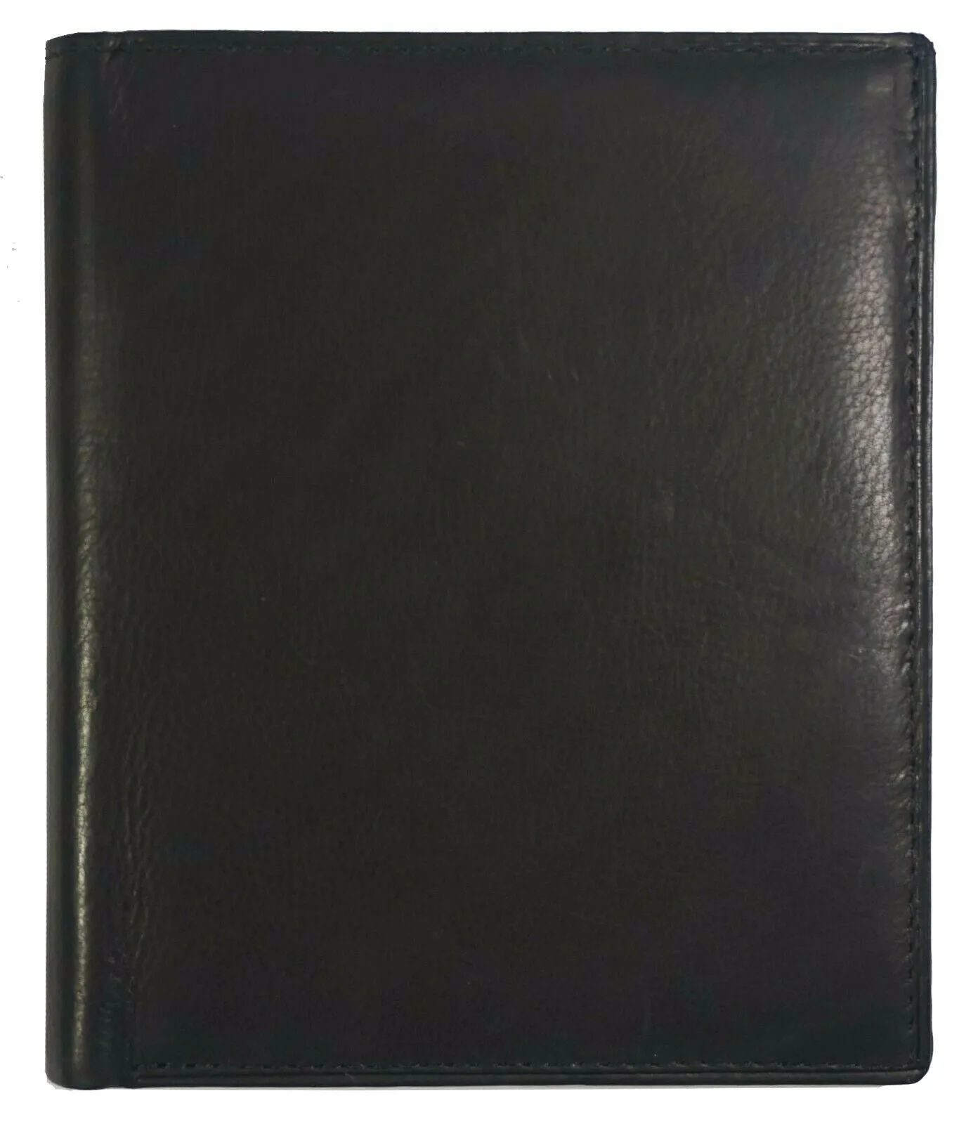 Men's Genuine Leather Bifold Wallet Slim Hipster Cowhide Credit Card and ID