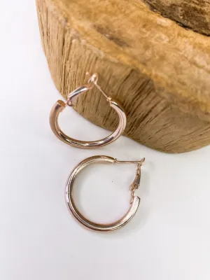 Metallic Hoop Rose Gold