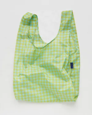 Mint Pixel Gingham Standard Bag