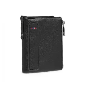 Miss Lulu Black Leather Look Wallet - Premium Artificial Leather for Men and Women | Stylish & Functional