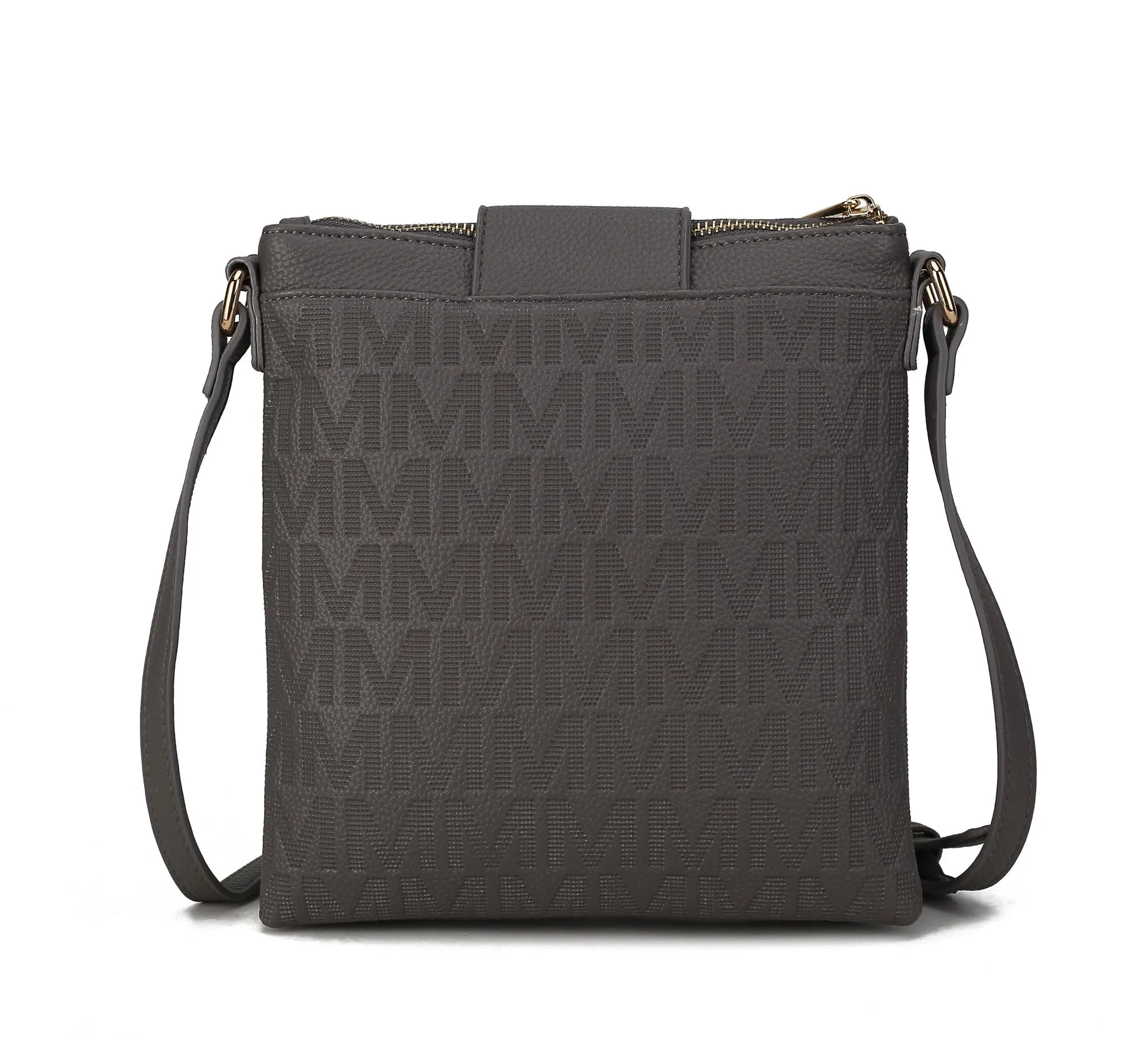 MKF Collection Marietta M Signature Crossbody Handbag by Mia k