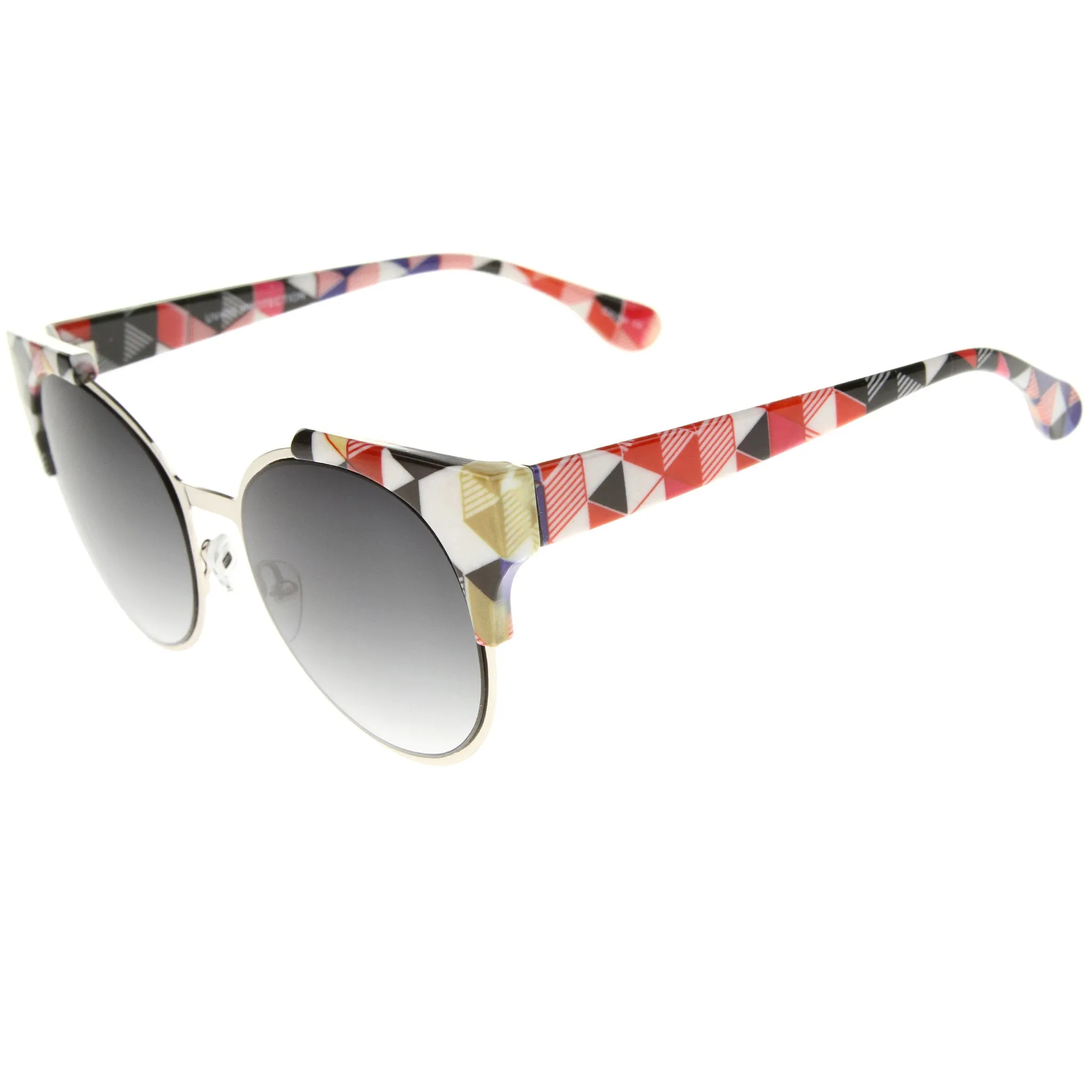 Modern Indie Corner Accent Cat Eye Sunglasses A223