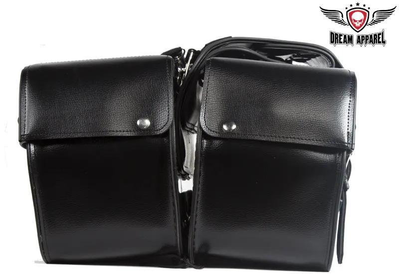 Motorcycle Saddlebags With Studs