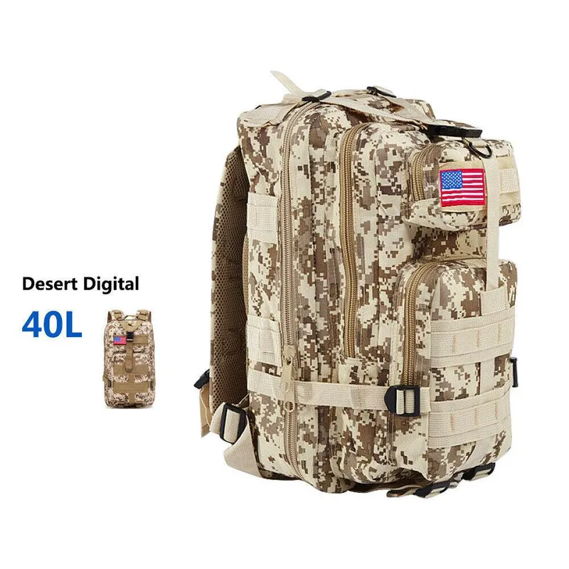 MROYALE™ 40L Military Tactical Army Molle Rucksack Assault Backpack