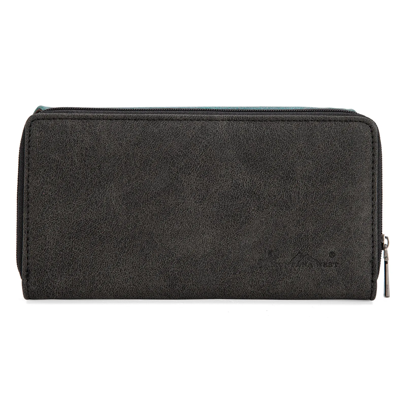 MW1309-W010 Montana West Embroidered Collection Long Wallet