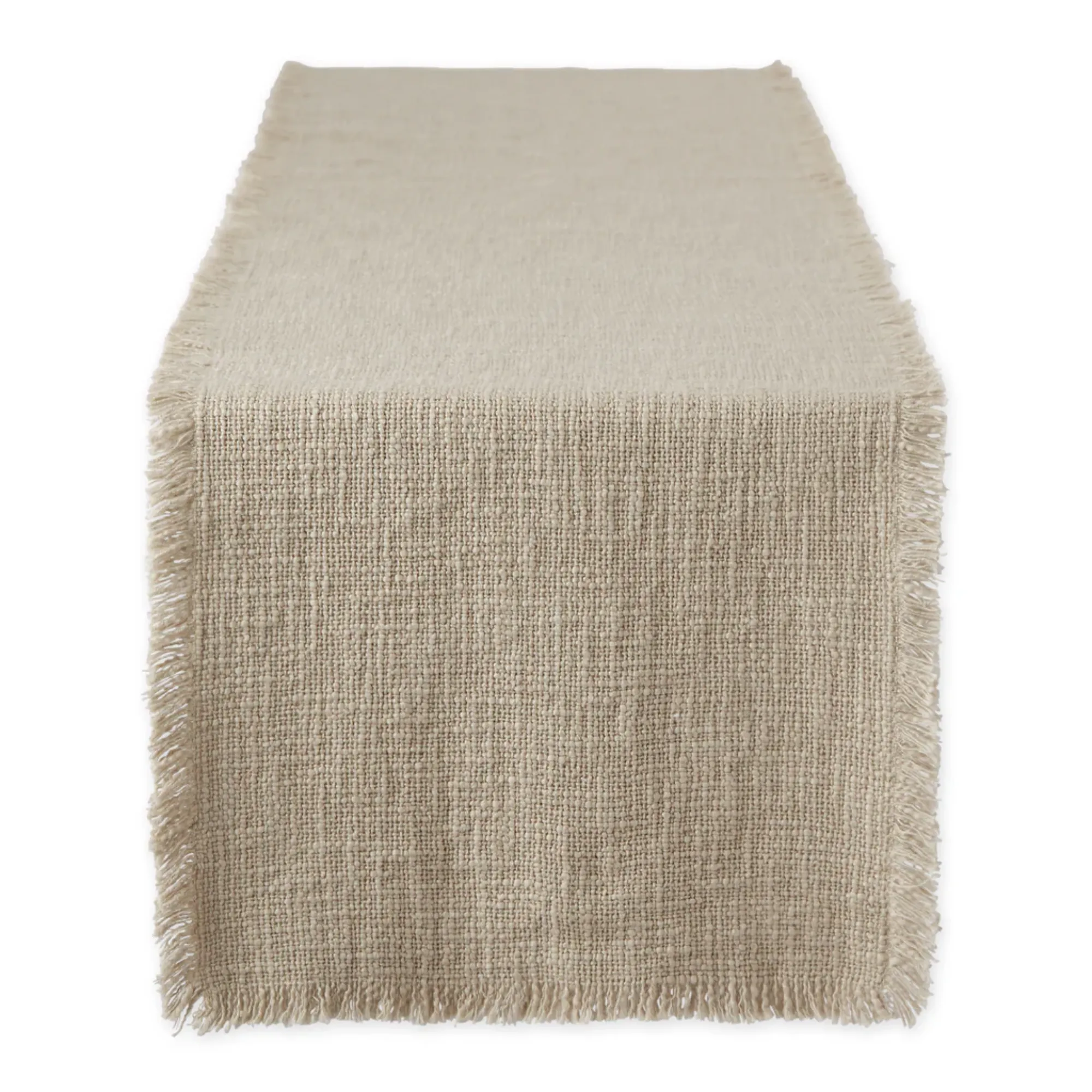 Natural Fringe Table Runner