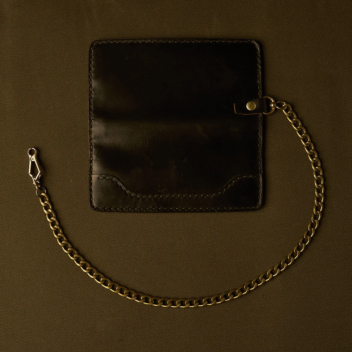 new Garrison Horsehide Long Wallet | Black