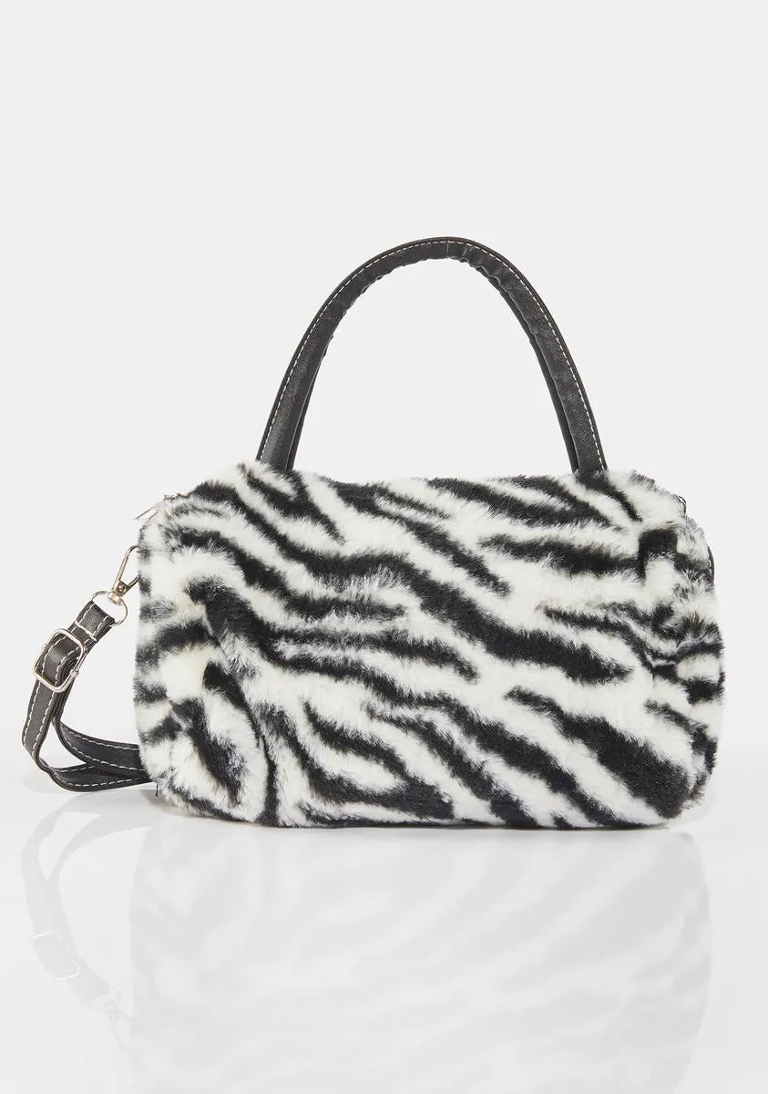 New Money Zebra Print Bag