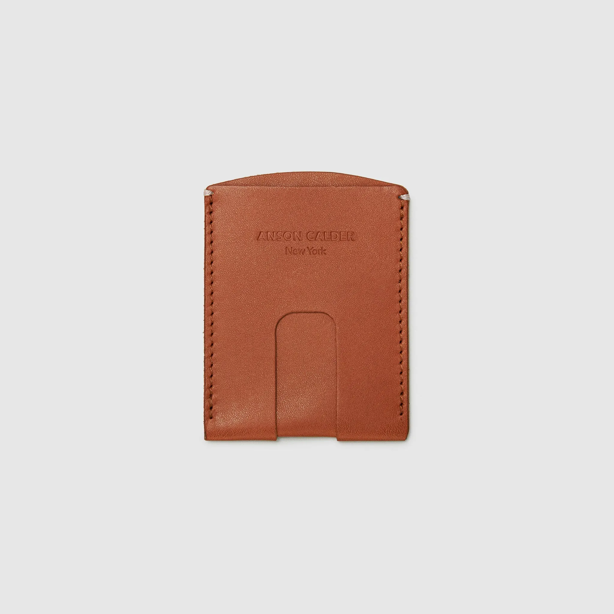 New York Logo: Card Wallet with Cash Slot - Final Sale