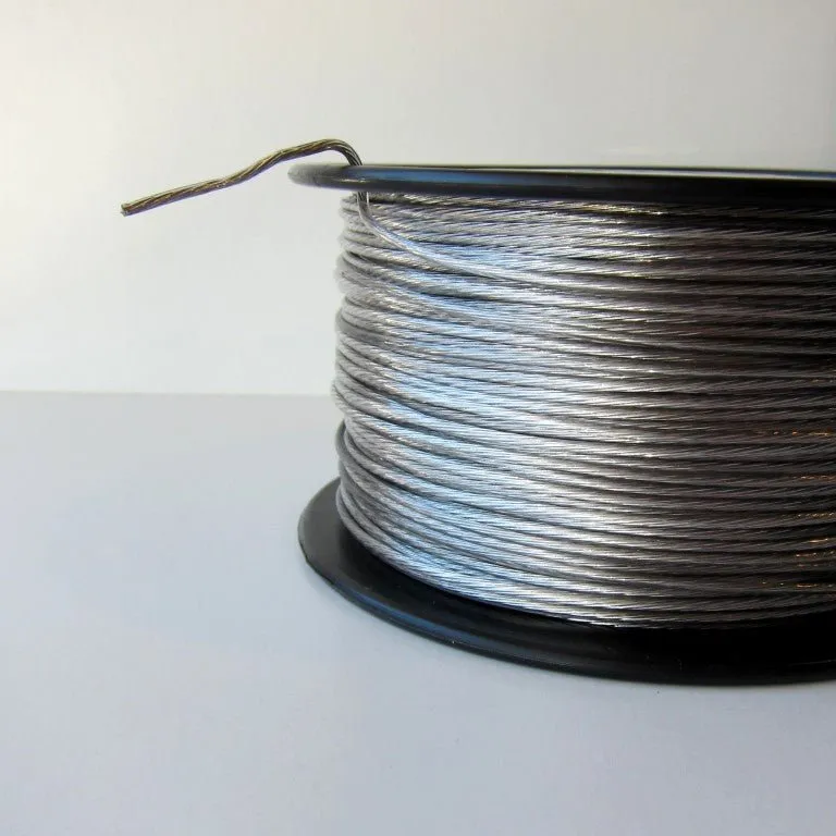 No. 5 Vinyl Coated Stainless Wire 500ft