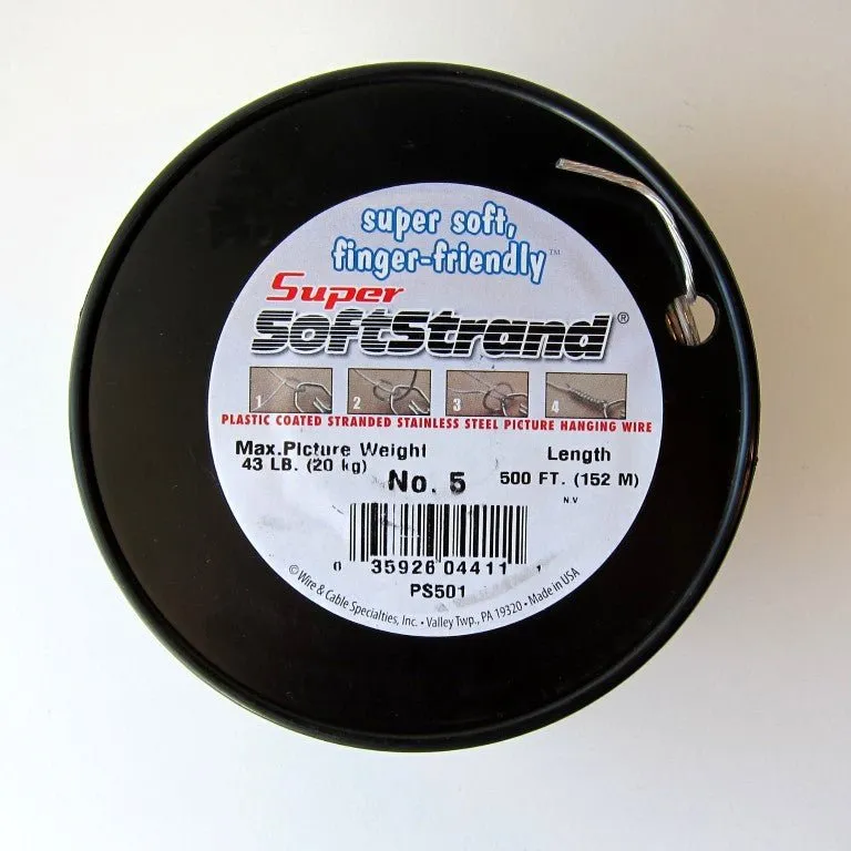 No. 5 Vinyl Coated Stainless Wire 500ft