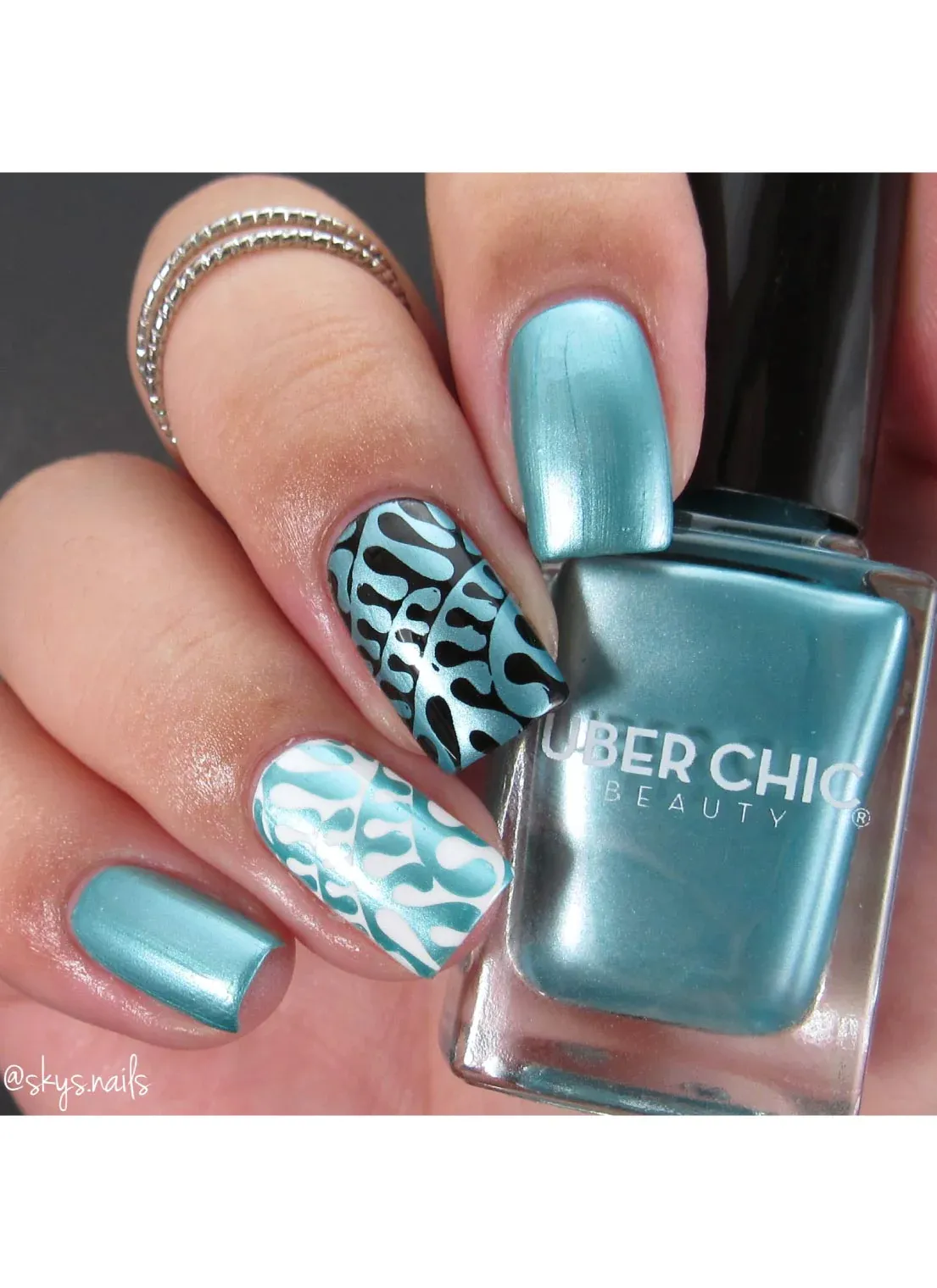 No Holding Back  - Stamping Polish - Uber Chic 12ml