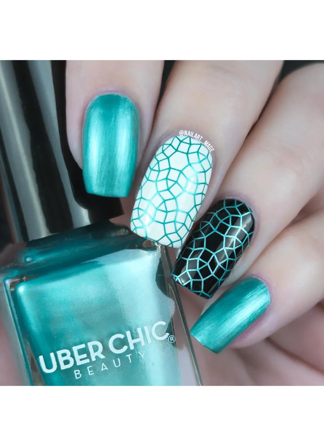 No Holding Back  - Stamping Polish - Uber Chic 12ml