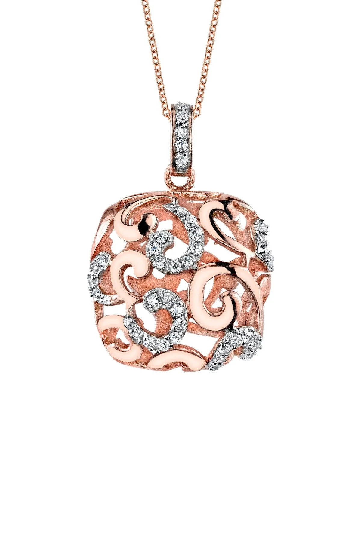 Palais Swirls Pendant Necklace