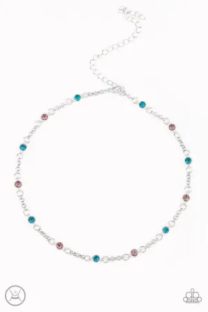 Paparazzi Necklace ~ Stunningly Stunning - Blue