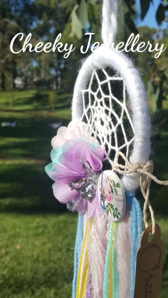 Pastel Paris Mini dreamcatcher