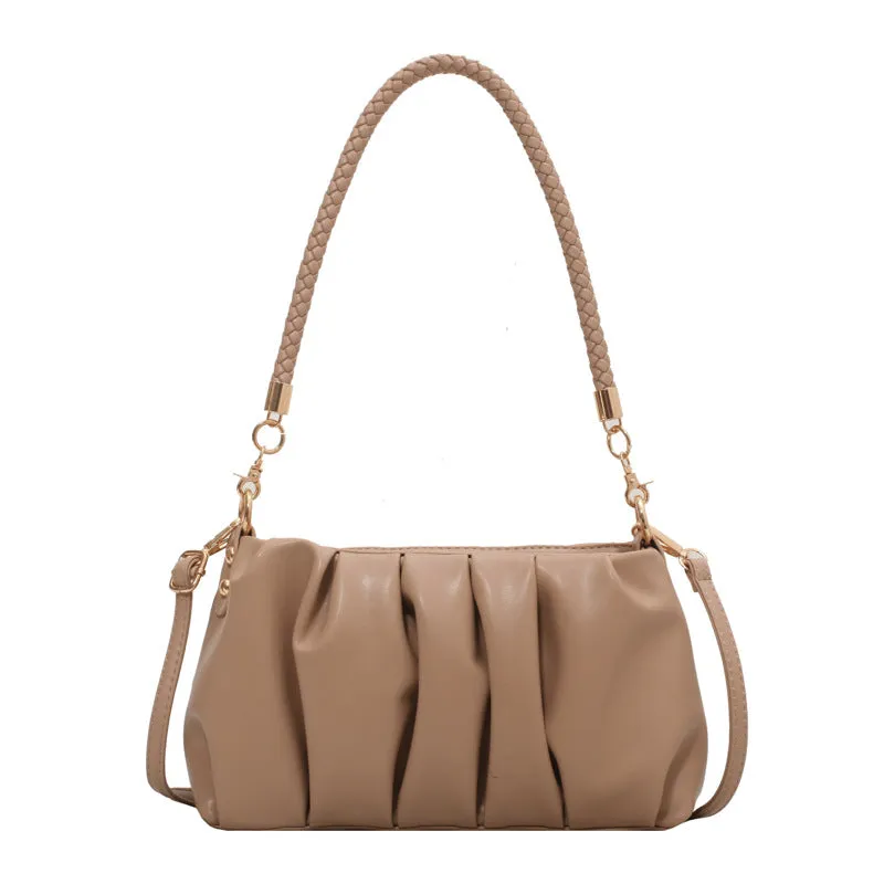 Paziye Pleated Crossbody Bag