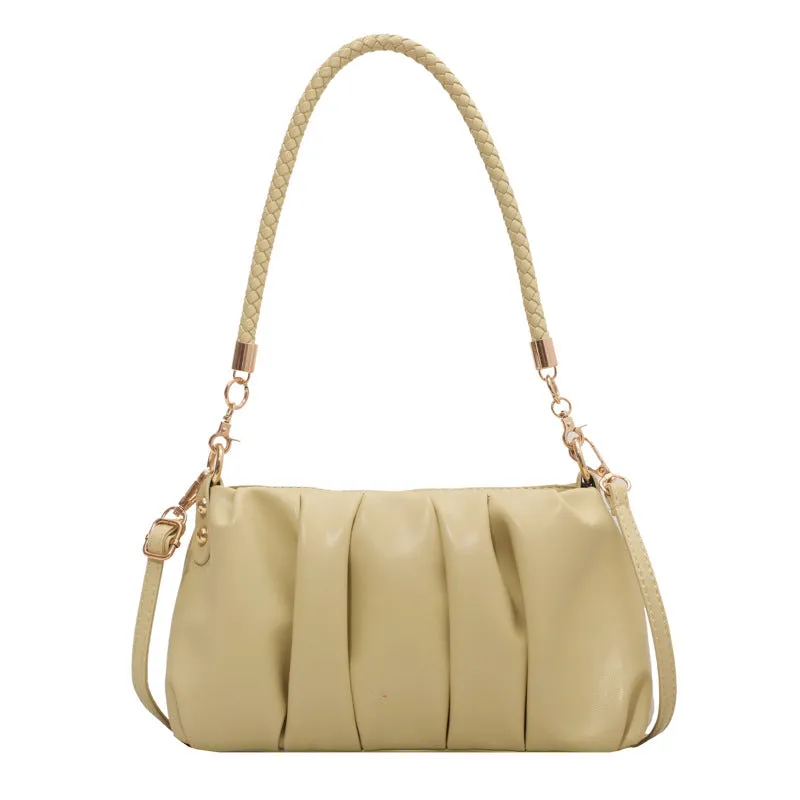 Paziye Pleated Crossbody Bag