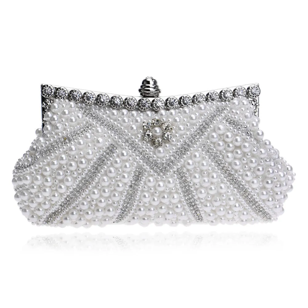 Pearl Evening Clutch Bag