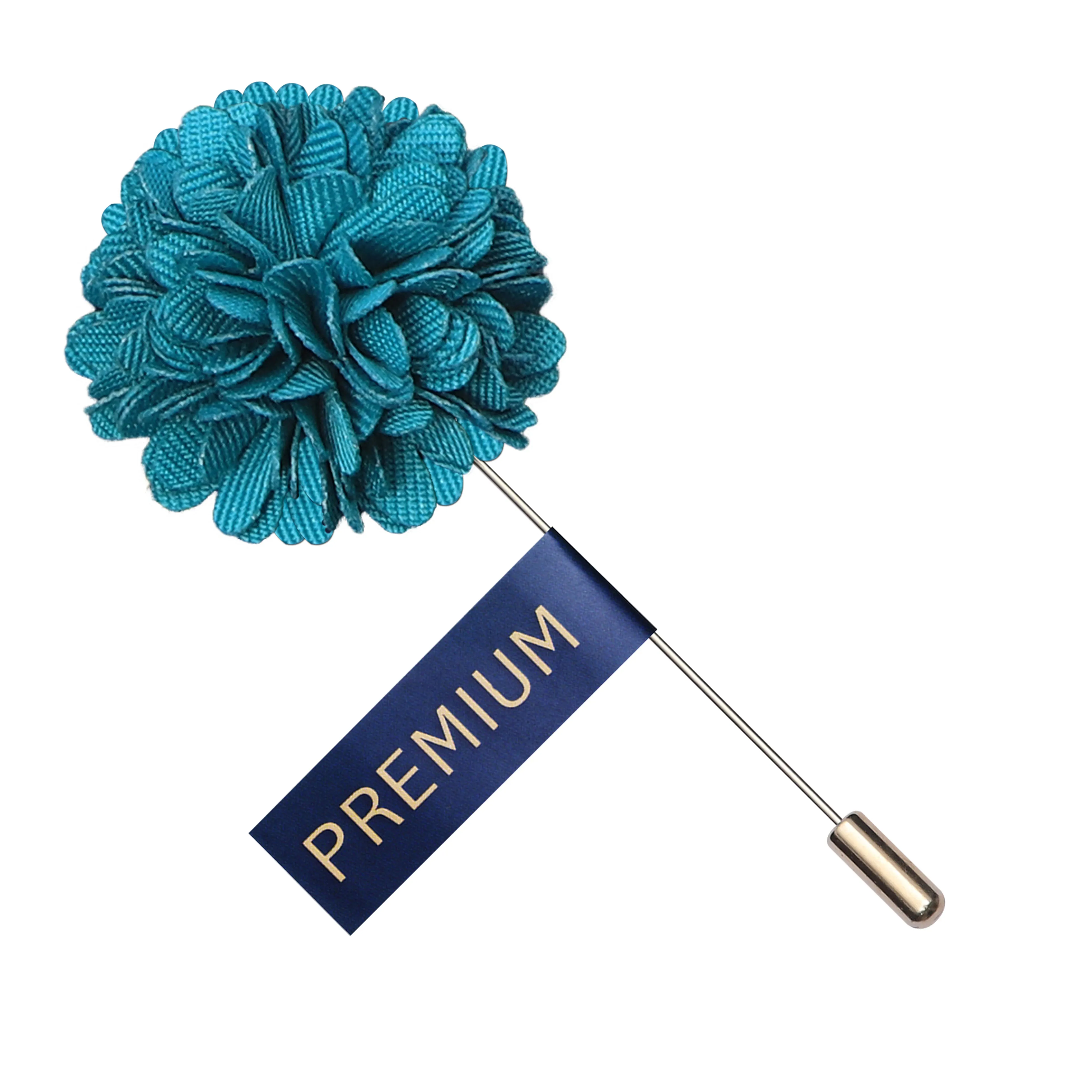 Peluche Stunning Blue Brooch For Men