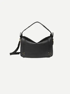 Pepito Medium Bag in Noir Brass