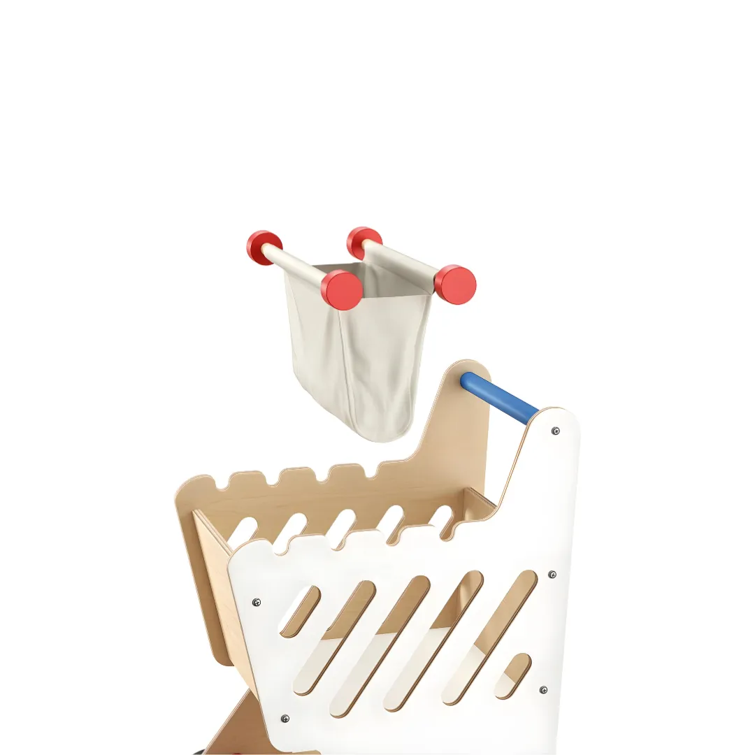 Playtive Wooden Shopping Trolley