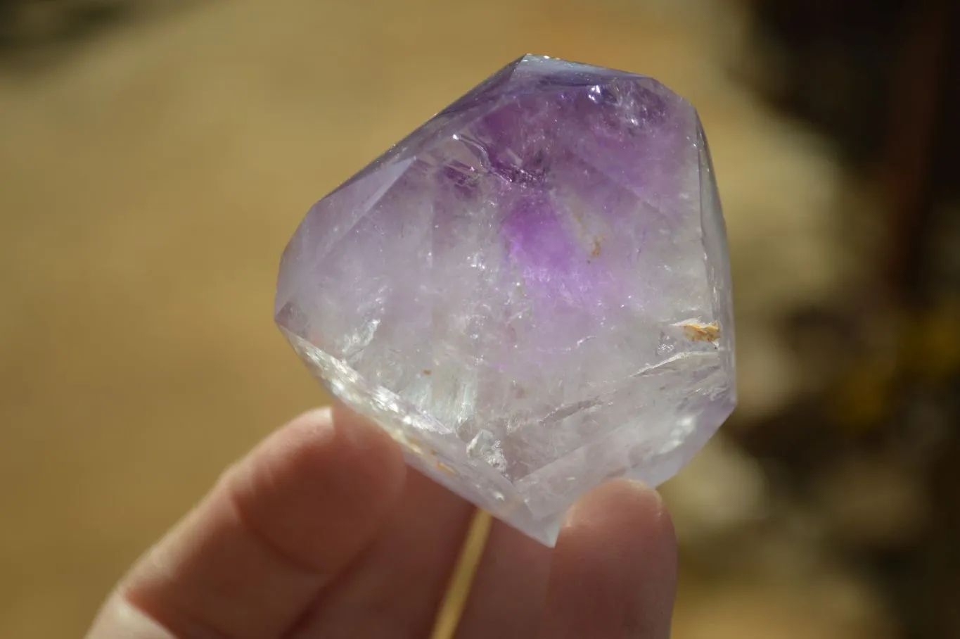 Polished Stunning Window Amethyst Crystals x 6 From Ankazobe, Madagascar