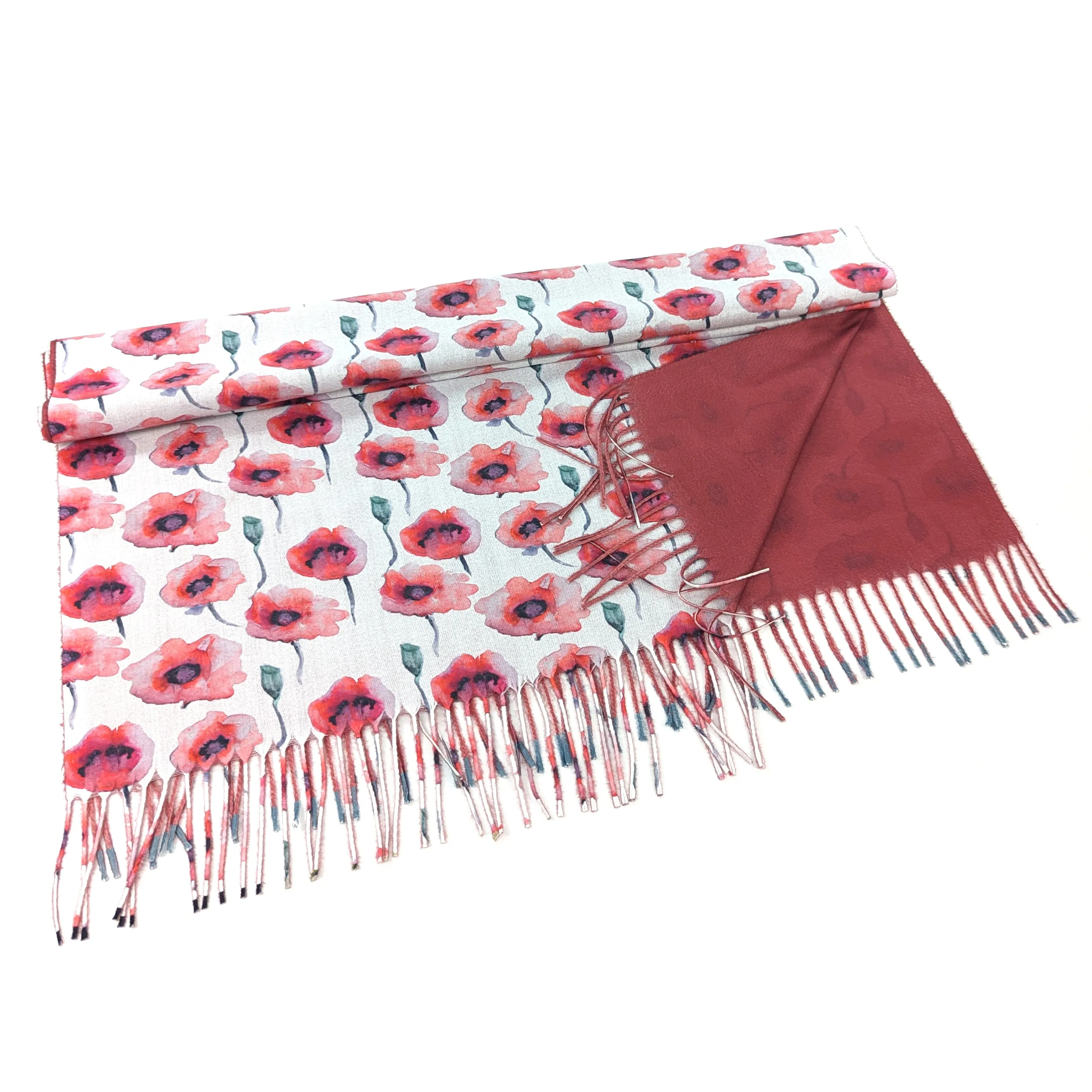 Poppy Gift Set - Shoulder Bag & Pashmina Style Scarf