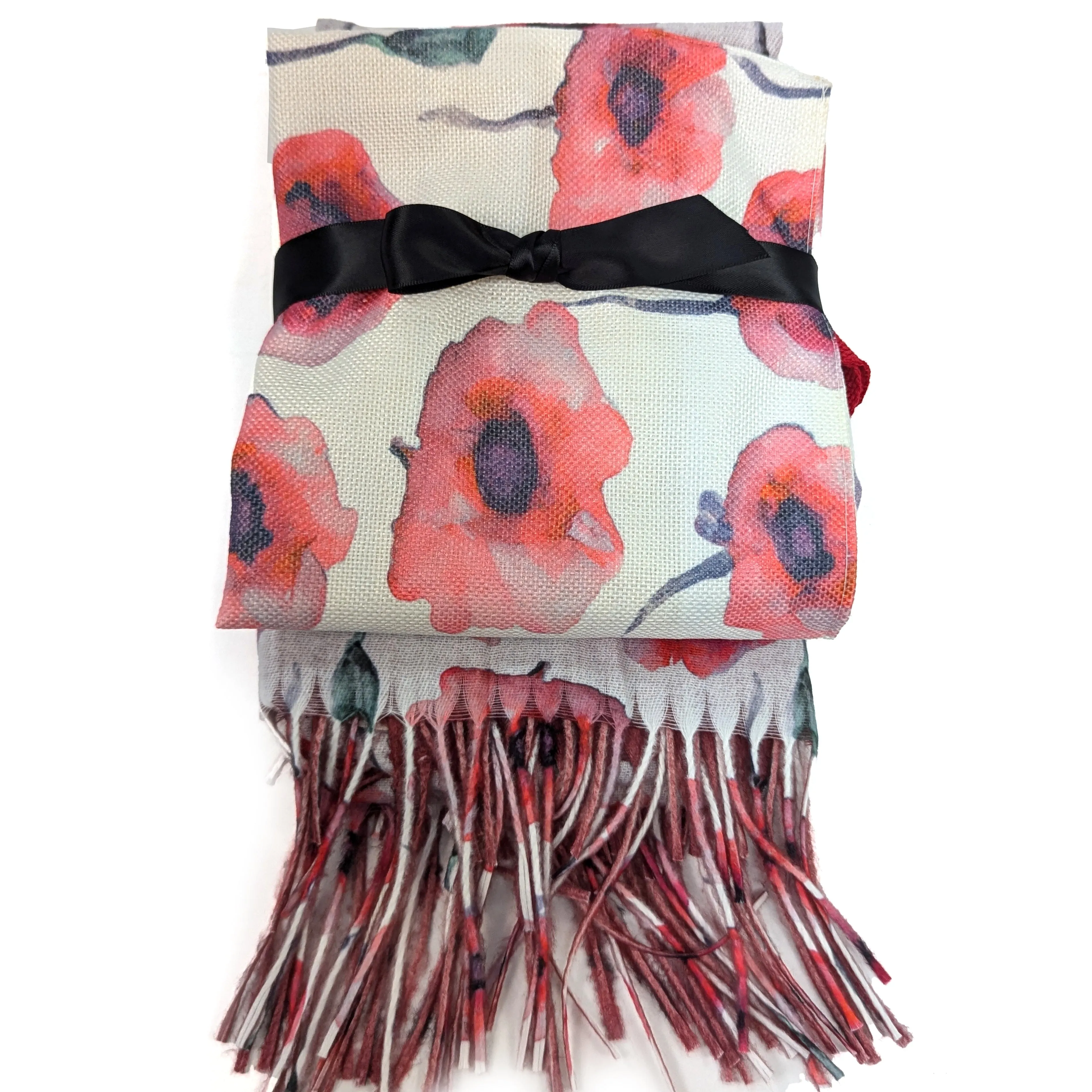 Poppy Gift Set - Shoulder Bag & Pashmina Style Scarf