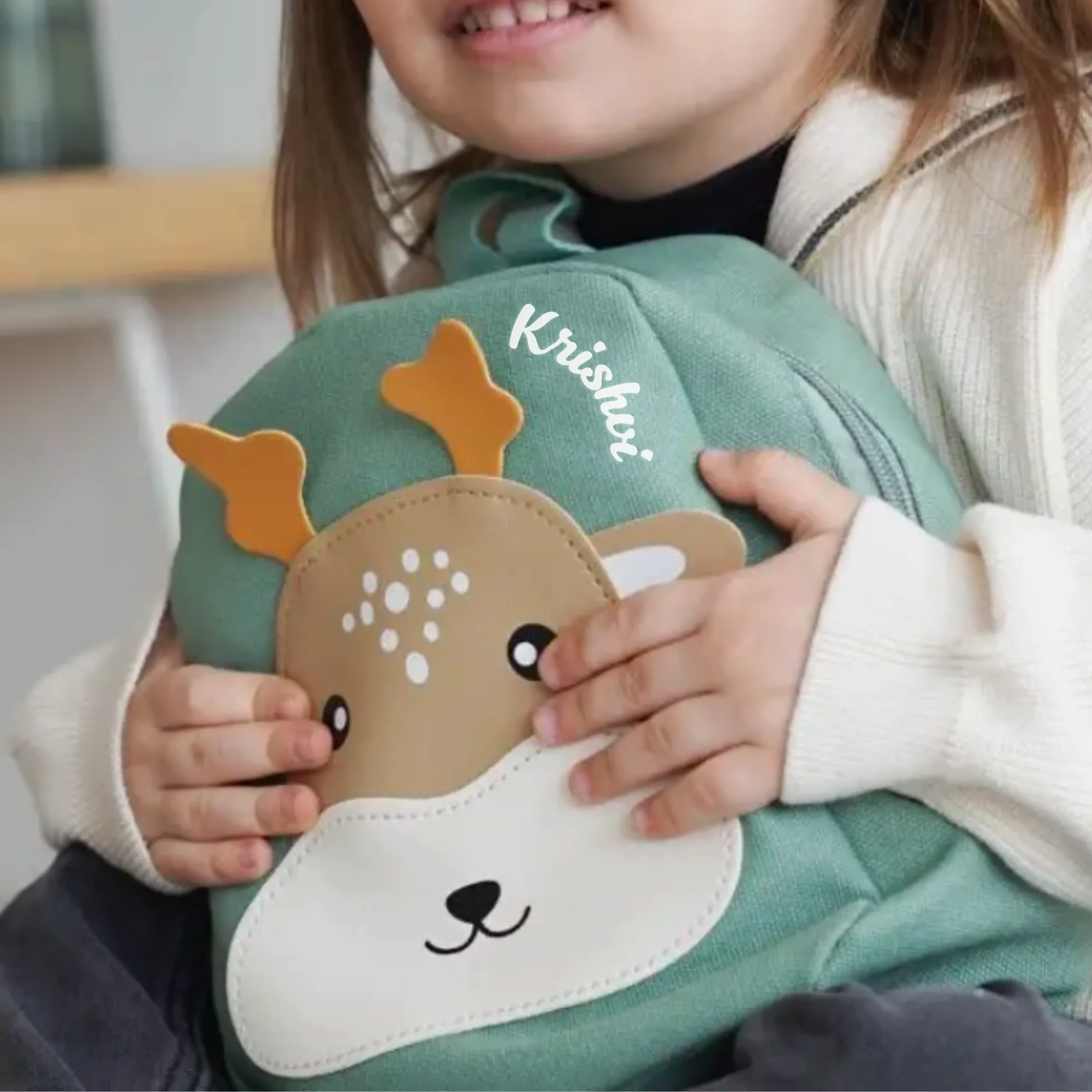 Preschool Children's Deer Backpack - Green