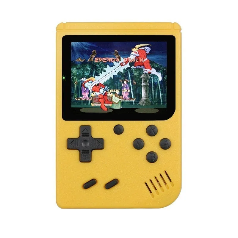 Retro Portable Mini Handheld Video Game Console 8-Bit 3.0 Inch Color LCD Kids Color Game Player Built-in 400 games