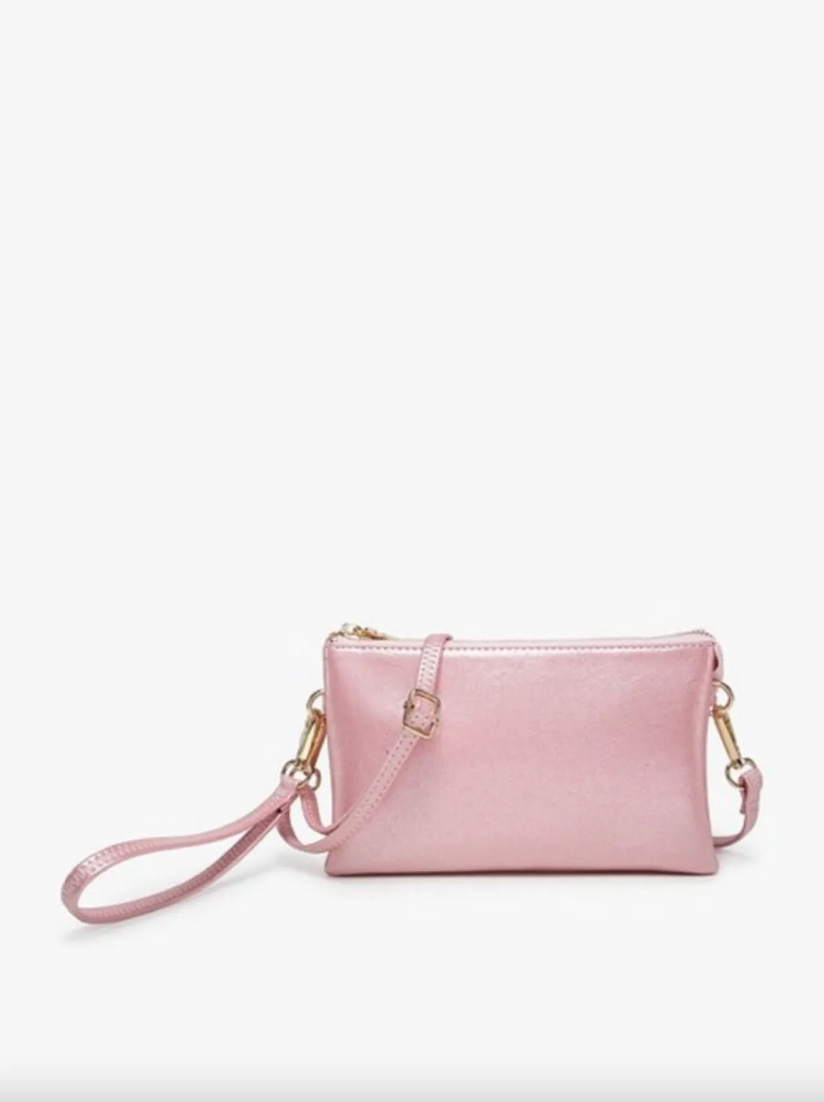 Riley Metallic Crossbody