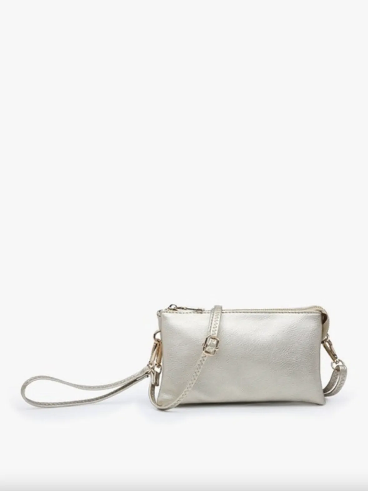 Riley Metallic Crossbody