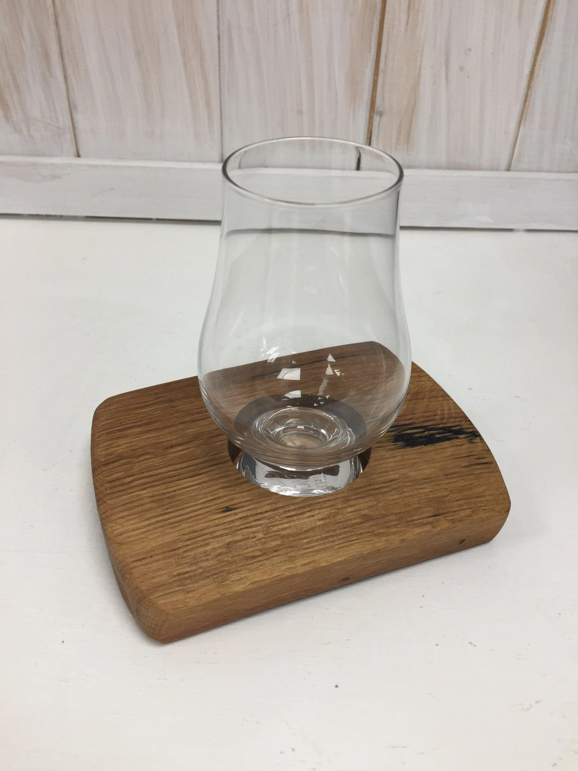 Single Whisky Barrel Glass Holder