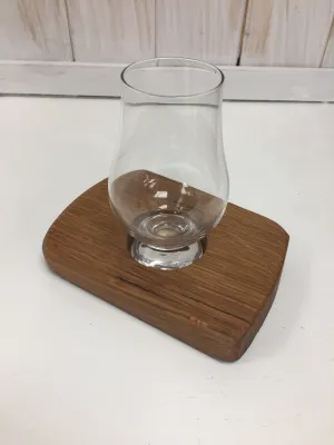 Single Whisky Barrel Glass Holder