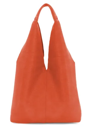 Slouchy 2 in 1 Tote Bag Orange