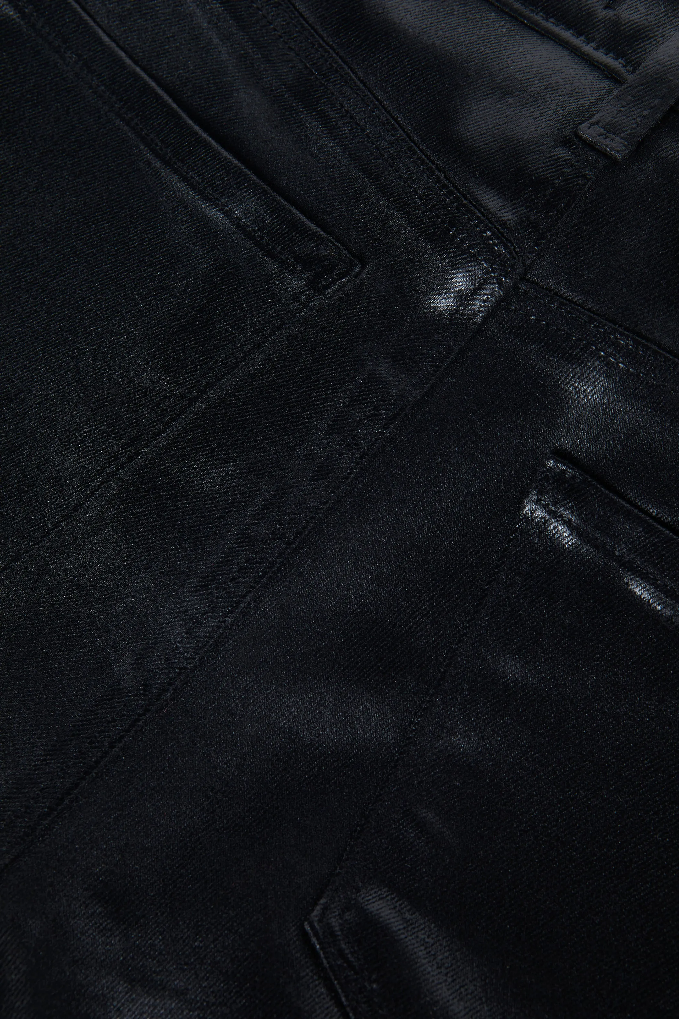 Sneeki Low-Rise Coated Jean