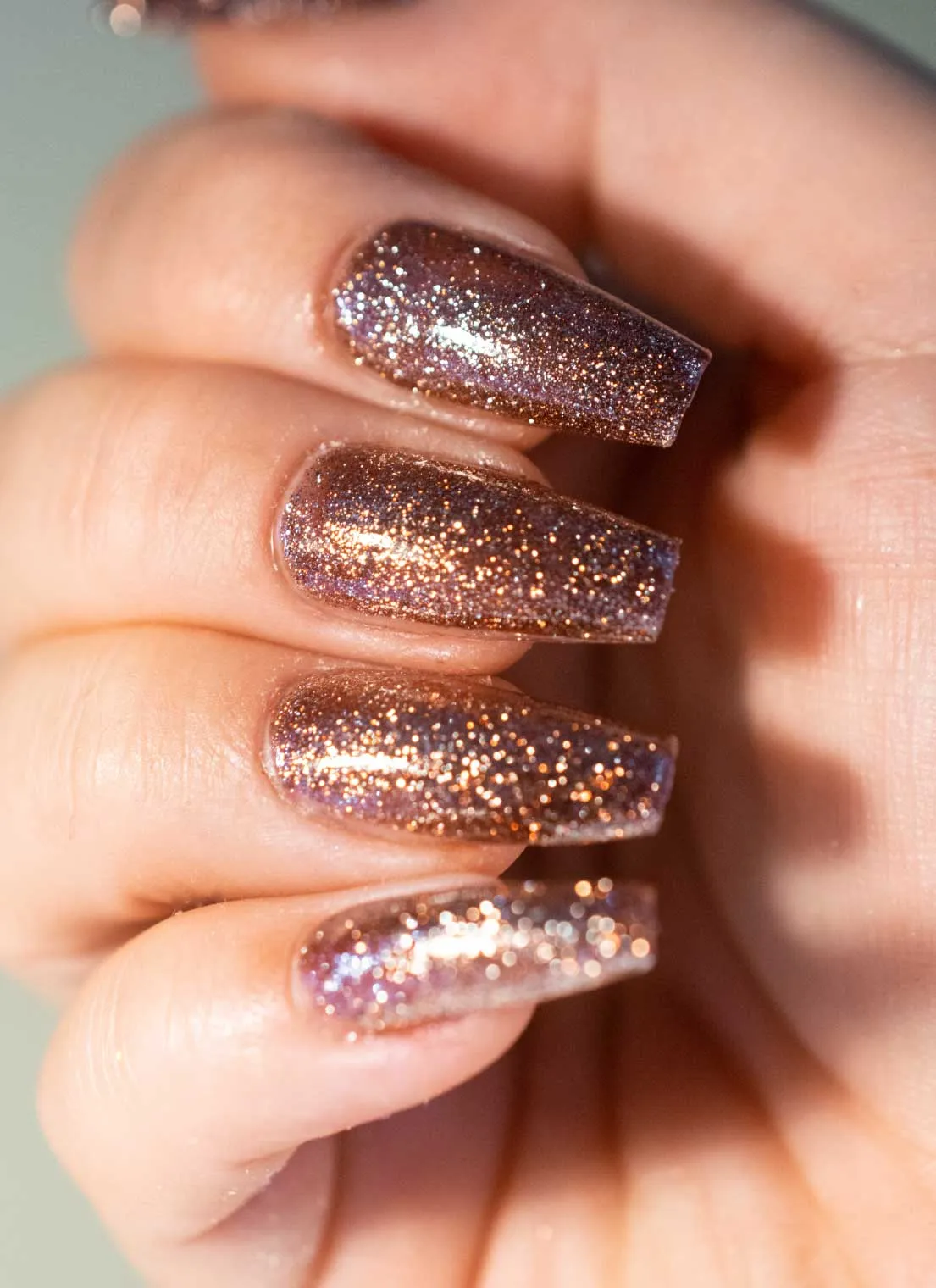 Spiced Cider - Glitter Gel Polish - Uber Chic 12ml