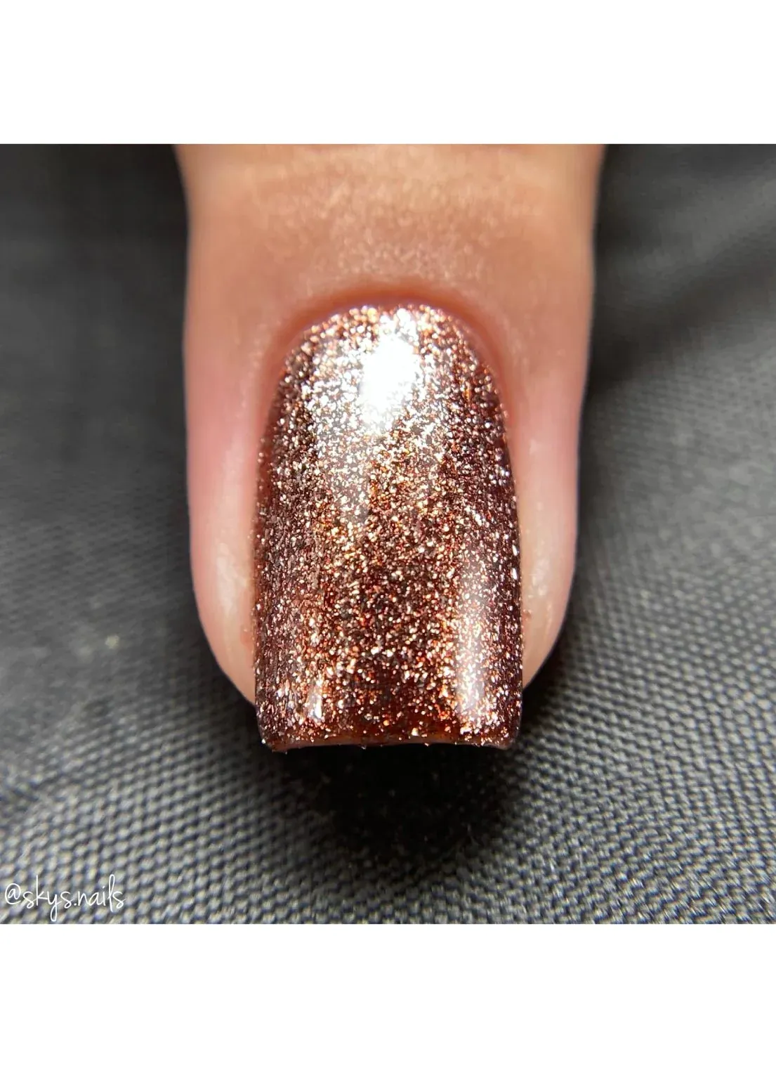 Spiced Cider - Glitter Gel Polish - Uber Chic 12ml