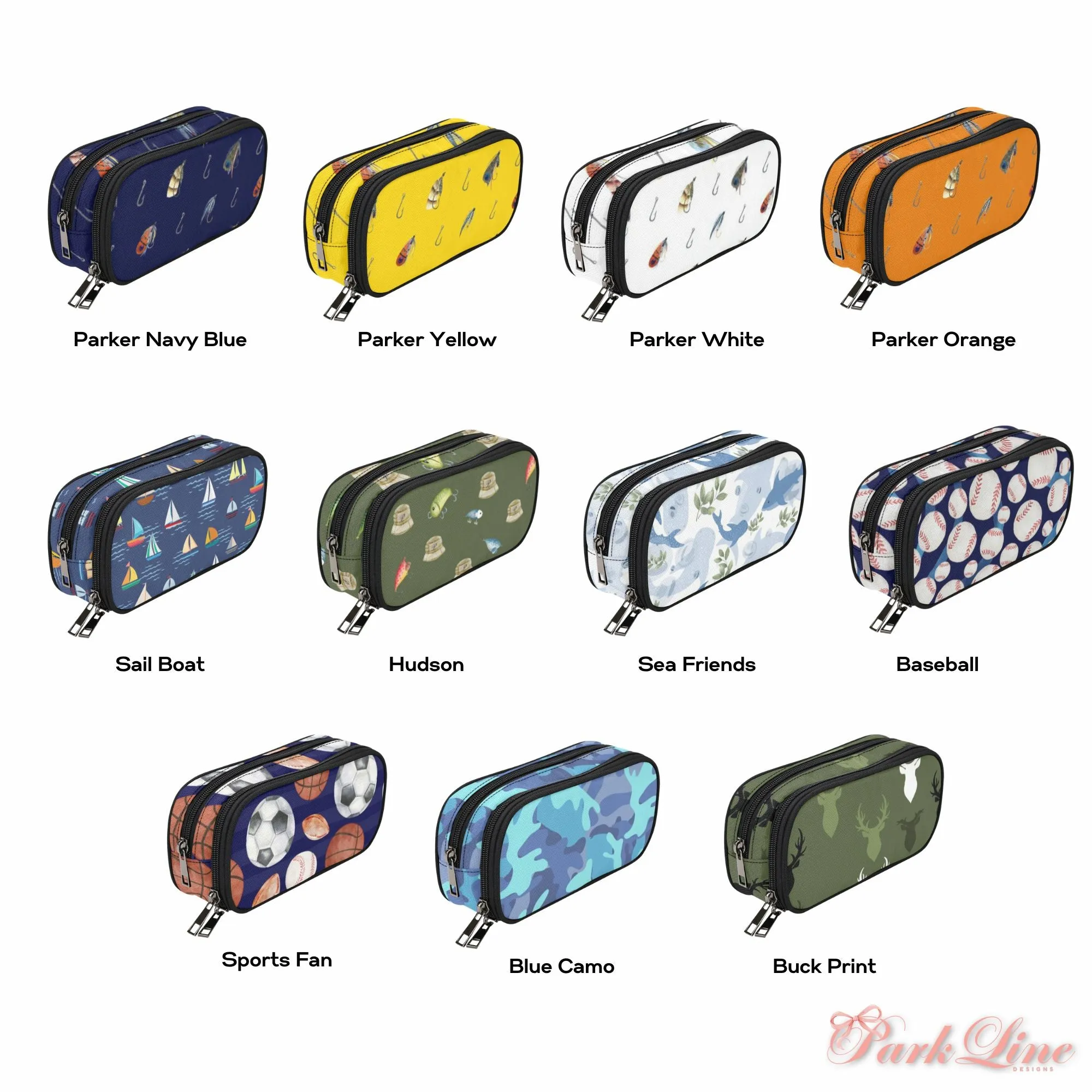 Sports Fan Pencil Pouch | Durable Organizer for Pens & Supplies